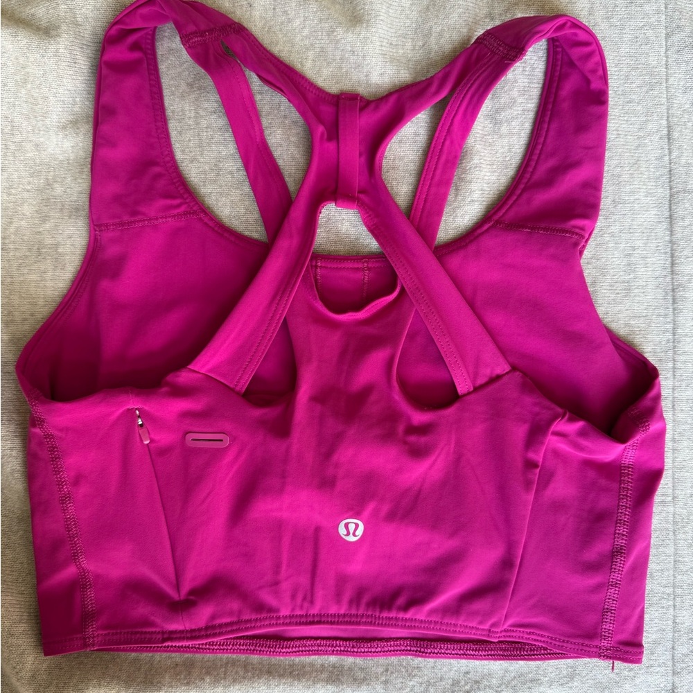 Lululemon Stash It Pink Sports Bra